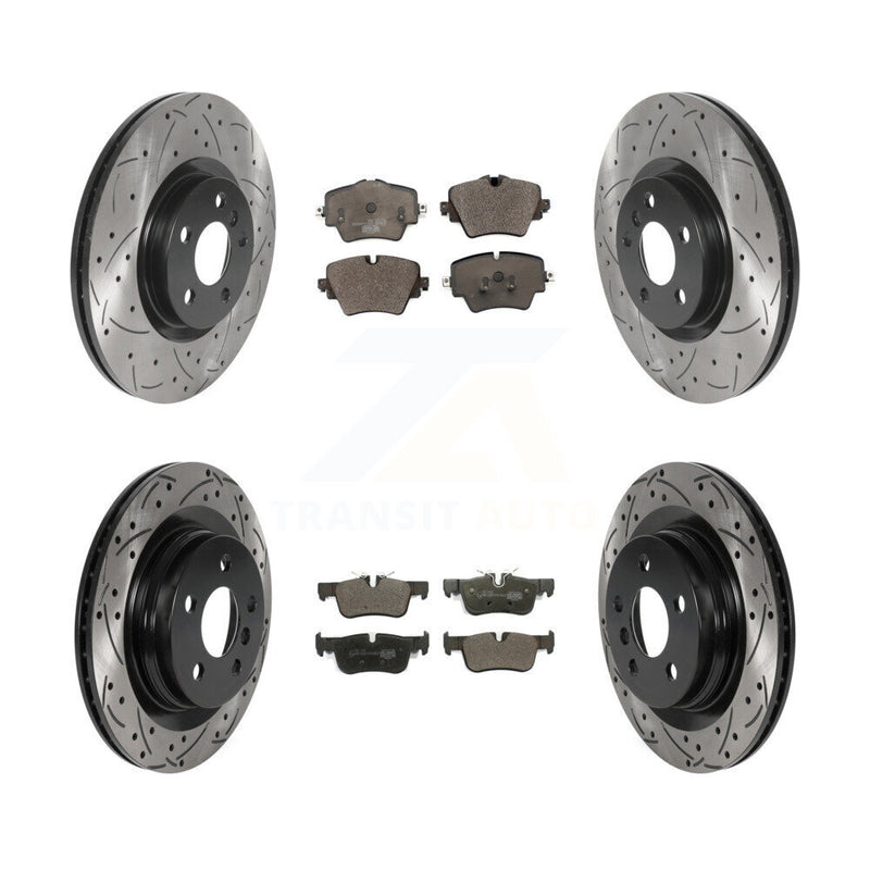 Transit Auto KDT-100902 Disc Brake Kit for 2016-2022 BMW 228i Gran Coupe, BMW X1 and More - Front and Rear
