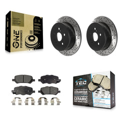 Transit Auto KDT-100937 Disc Brake Kit for 2009-2016 Toyota Venza - Rear