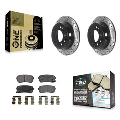 Transit Auto KDT-100942 Disc Brake Kit for 2009-2016 Hyundai Elantra, Kia Sportage, Hyundai Tucson - Rear
