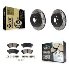 Transit Auto KDT-100946 Disc Brake Kit for 2013-2020 Lexus GS300, Lexus GS200t and More - Rear