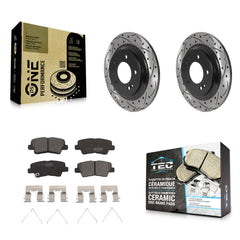Transit Auto KDT-100951 Disc Brake Kit for 2016-2024 Hyundai Elantra GT, Kia Forte5 and More - Rear