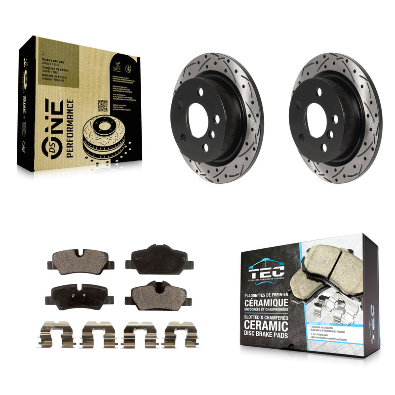 Transit Auto KDT-100960 Disc Brake Kit for 2014-2022 Mini Cooper - Rear