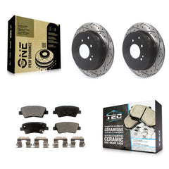 Transit Auto KDT-100963 Disc Brake Kit for 2016-2022 Hyundai Tucson, Kia Sportage - Rear