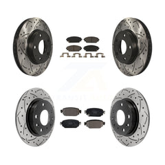 Transit Auto KDT-100976 Disc Brake Kit for 2019-2022 Mazda CX-3 - Front and Rear