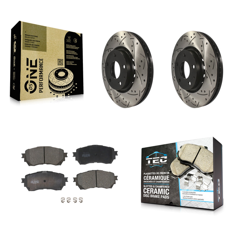 Transit Auto KDT-100986 Disc Brake Kit for 2019-2021 Mazda 6 - Front