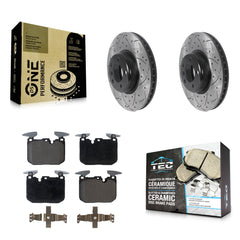 Transit Auto KDT-100987 Disc Brake Kit for 2012-2020 BMW 230i, BMW 230i xDrive and More - Front