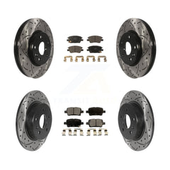 Transit Auto KDT-100993 Disc Brake Kit for 2016-2023 Chevrolet Bolt EUV, Chevrolet Bolt EV and More - Front and Rear
