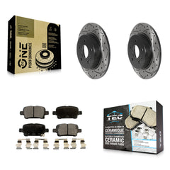 Transit Auto KDT-101007 Disc Brake Kit for 2016-2023 Chevrolet Bolt EUV, Chevrolet Bolt EV and More - Rear