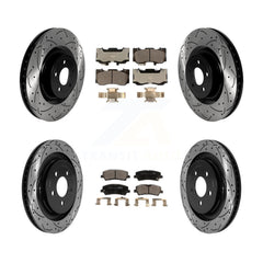 Transit Auto KDT-101038 Disc Brake Kit for 2020 Ford Mustang - Front and Rear