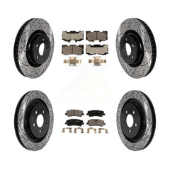 Transit Auto KDT-101039 Disc Brake Kit for 2015-2019 Ford Mustang - Front and Rear