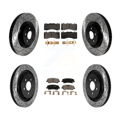 Transit Auto KDT-101040 Disc Brake Kit for 2015-2022 Ford Mustang - Front and Rear