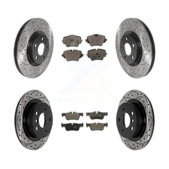 Transit Auto KDT-101044 Disc Brake Kit for 2017-2022 Mini Cooper Countryman - Front and Rear