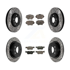 Transit Auto KDT-101045 Disc Brake Kit for 2016-2022 Mini Cooper Countryman, Mini Cooper Clubman - Front and Rear