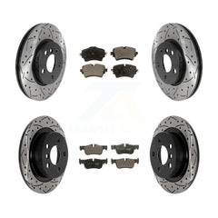 Transit Auto KDT-101046 Disc Brake Kit for 2016-2019 Mini Cooper Clubman - Front and Rear