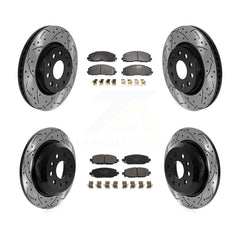 Transit Auto KDT-101059 Disc Brake Kit for 2018-2020 Jeep Wrangler - Front and Rear