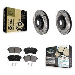 Transit Auto KDT-101077 Disc Brake Kit for 2018-2020 Jaguar E-Pace - Front