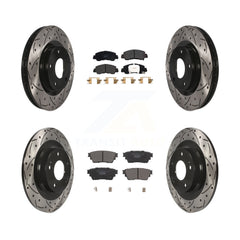 Transit Auto KDT-101086 Disc Brake Kit for 2018-2022 Mitsubishi Eclipse Cross - Front and Rear