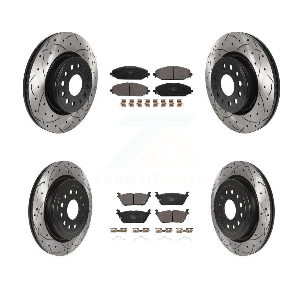 Transit Auto KDT-101098 Disc Brake Kit for 2019-2024 Ram 1500 - Front and Rear