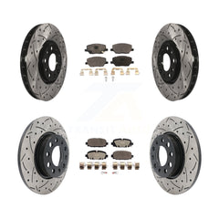 Transit Auto KDT-101100 Disc Brake Kit for 2018-2022 Jeep Compass - Front and Rear