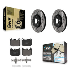Transit Auto KDT-101104 Disc Brake Kit for 2017-2020 Mini Cooper Clubman - Front