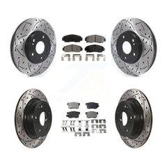 Transit Auto KDT-101109 Disc Brake Kit for 2006-2007 Honda Accord - Front and Rear