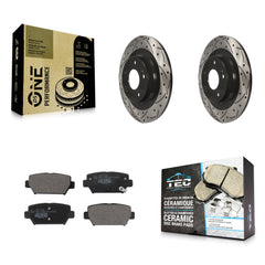 Transit Auto KDT-101113 Disc Brake Kit for 2018-2022 Mitsubishi Eclipse Cross - Rear