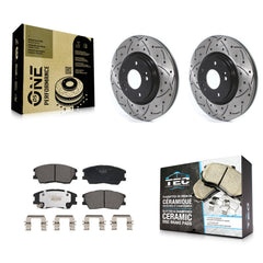 Transit Auto KDT-101115 Disc Brake Kit for 2017-2023 Kia Soul, Kia Soul EV - Front