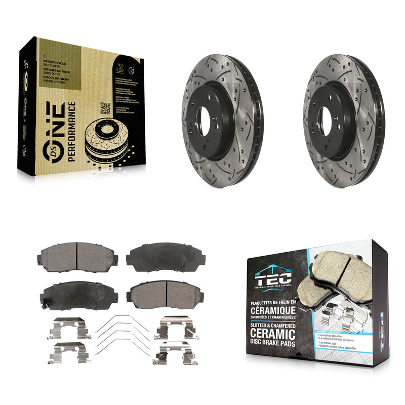 Transit Auto KDT-101116 Disc Brake Kit for 2020 Honda CR-V - Front