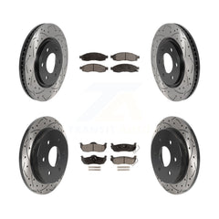 Transit Auto KDT-101129 Disc Brake Kit for 2007 Nissan TITAN - Front and Rear