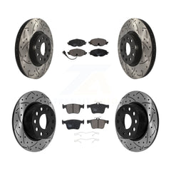 Transit Auto KDT-101131 Disc Brake Kit for 2022-2023 Volkswagen Taos - Front and Rear