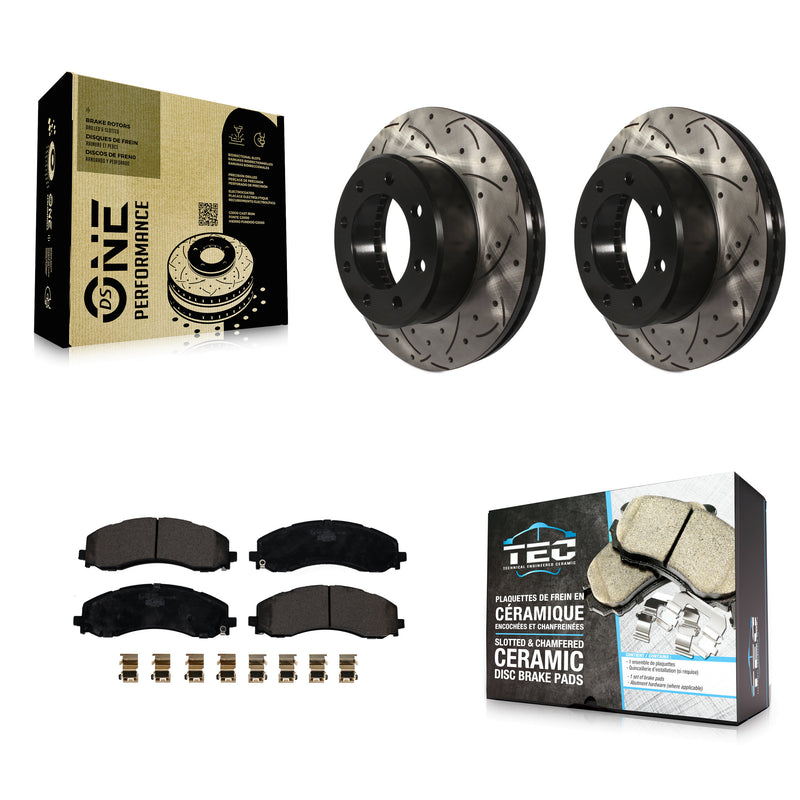 Transit Auto KDT-101138 Disc Brake Kit for 2019-2024 Ram 2500, Ram 3500 - Front