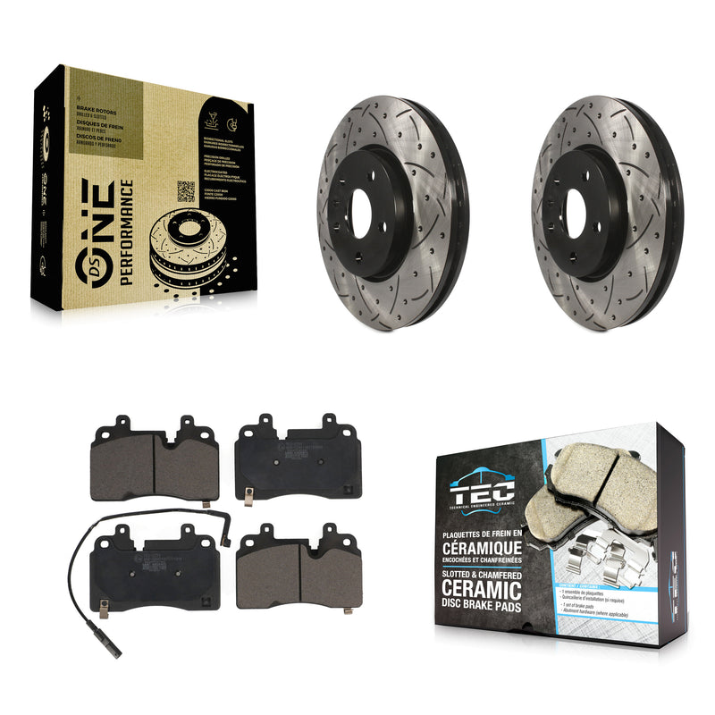 Transit Auto KDT-101139 Disc Brake Kit for 2020-2022 Chevrolet Corvette - Front