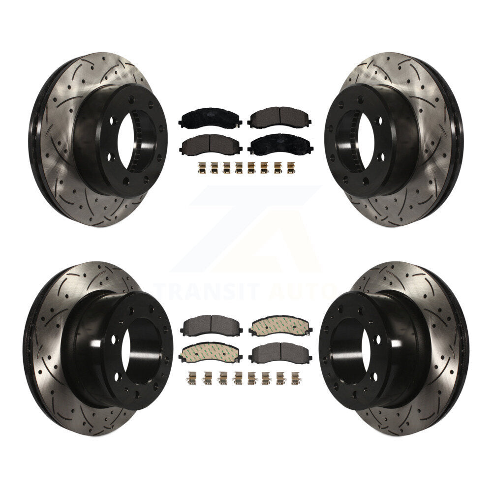 Transit Auto KDT-101156 Disc Brake Kit for 2019-2024 Ram 2500, Ram 3500 - Front and Rear