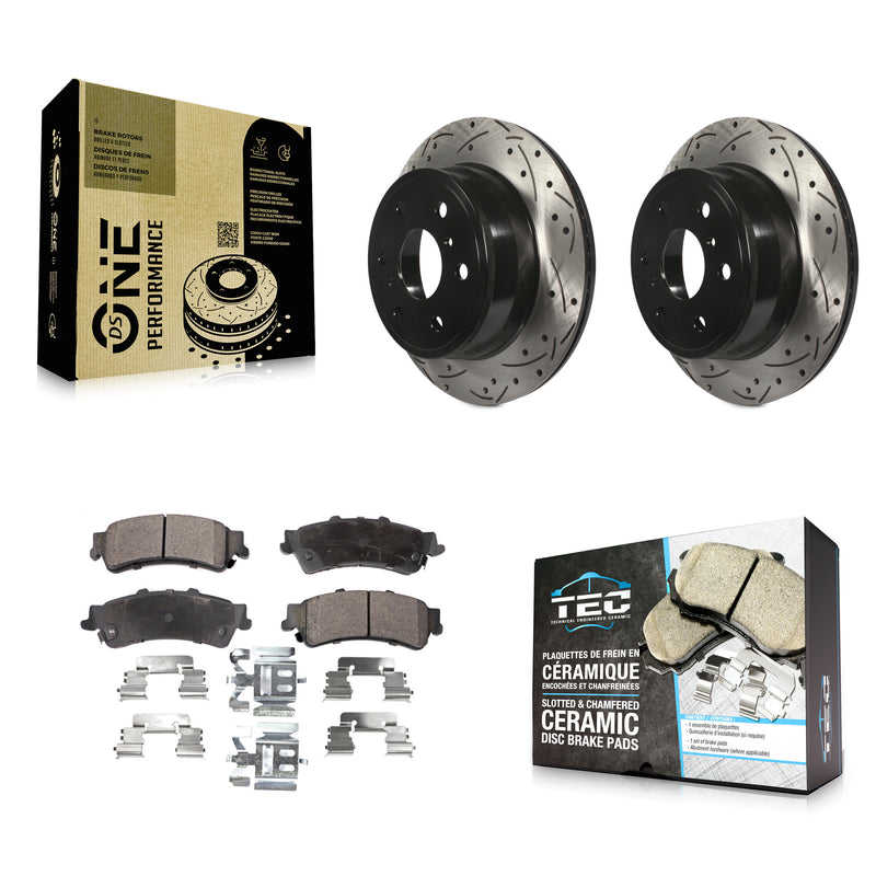 Transit Auto KDT-101158 Disc Brake Kit for 2007 GMC Sierra 1500 Classic - Rear