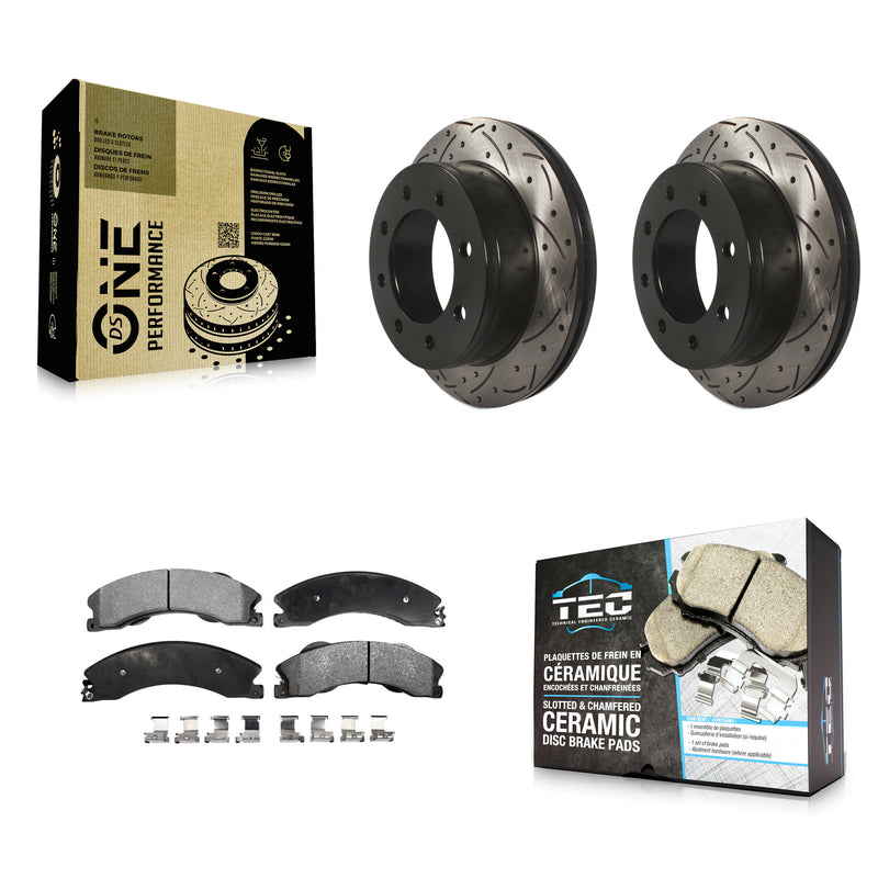 Transit Auto KDT-101164 Disc Brake Kit for 2010-2011 Chevrolet Express 4500 - Rear