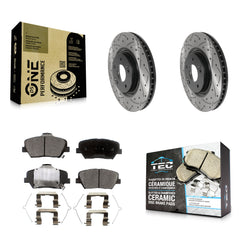 Transit Auto KDT-101167 Disc Brake Kit for 2019-2022 Hyundai Nexo - Front