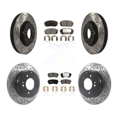 Transit Auto KDT-101170 Disc Brake Kit for 2016 Hyundai Sonata - Front and Rear