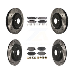 Transit Auto KDT-101179 Disc Brake Kit for 2015 Ford Explorer - Front and Rear