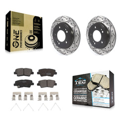 Transit Auto KDT-101186 Disc Brake Kit for 2019-2023 Kia Forte, Kia Forte5, Hyundai Veloster - Rear