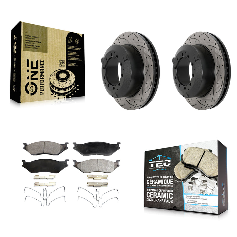 Transit Auto KDT-101208 Disc Brake Kit for 2010-2018 IC Corporation AE School Bus, IC Corporation AC Commercial Bus, International TerraStar - Front