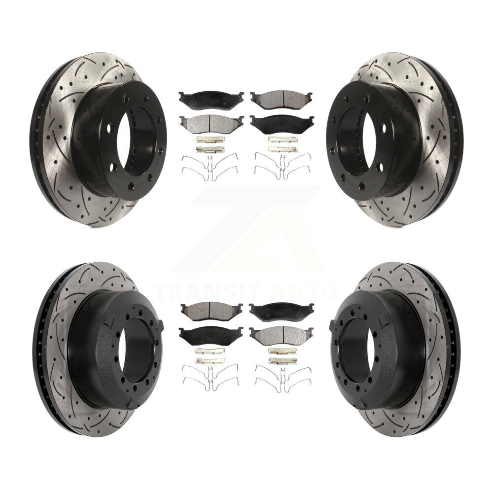Transit Auto KDT-101213 Disc Brake Kit for 2005-2009 Ford F-450 Super Duty - Front and Rear