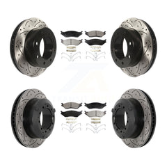 Transit Auto KDT-101213 Disc Brake Kit for 2005-2009 Ford F-450 Super Duty - Front and Rear