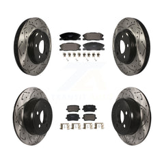 Transit Auto KDT-101214 Disc Brake Kit for 2014 Dodge Charger - Front and Rear