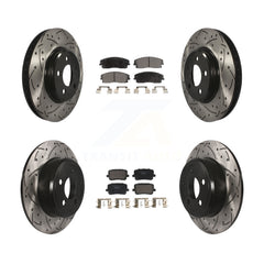 Transit Auto KDT-101216 Disc Brake Kit for 2014 Dodge Charger - Front and Rear