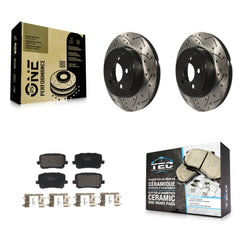 Transit Auto KDT-101222 Disc Brake Kit for 2017-2018 Dodge Charger - Rear