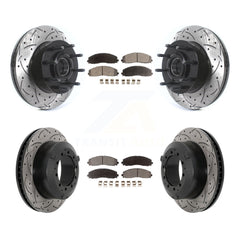 Transit Auto KDT-101223 Disc Brake Kit for 2015-2016 Ford F-350 Super Duty - Front and Rear