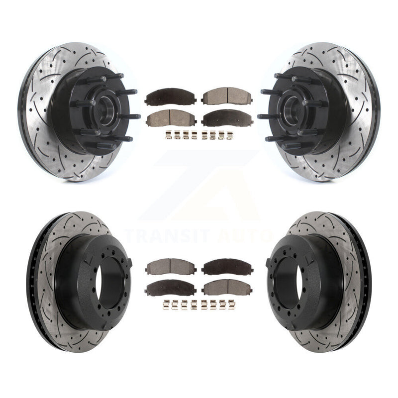 Transit Auto KDT-101223 Disc Brake Kit for 2015-2016 Ford F-350 Super Duty - Front and Rear