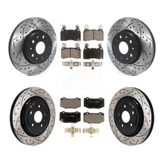 Transit Auto KDT-101226 Disc Brake Kit for 2016 Chevrolet Camaro - Front and Rear