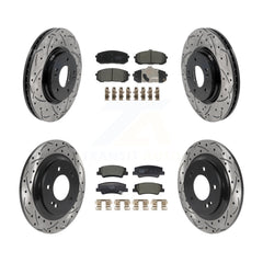 Transit Auto KDT-101228 Disc Brake Kit for 2020-2025 Hyundai Sonata, Kia Niro EV, Kia K5 - Front and Rear