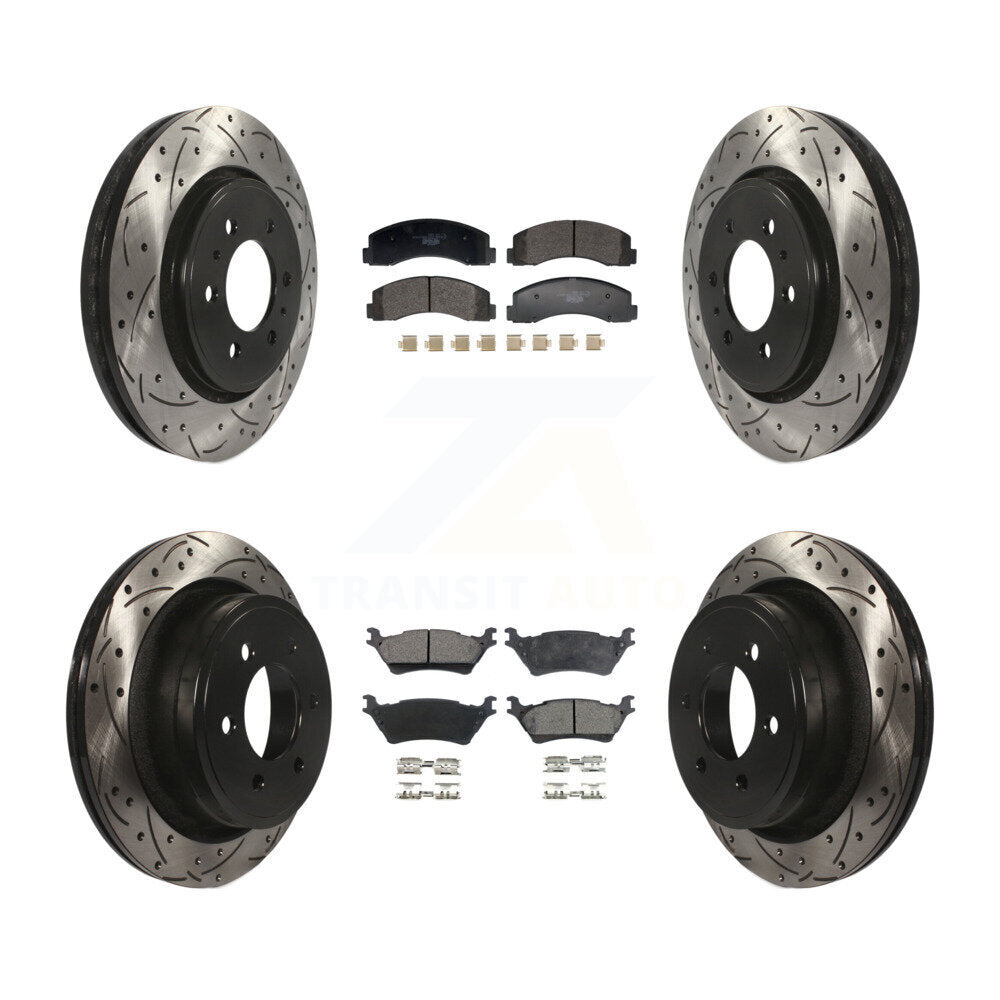 Transit Auto KDT-101229 Disc Brake Kit for 2018-2020 Ford F-150 - Front and Rear